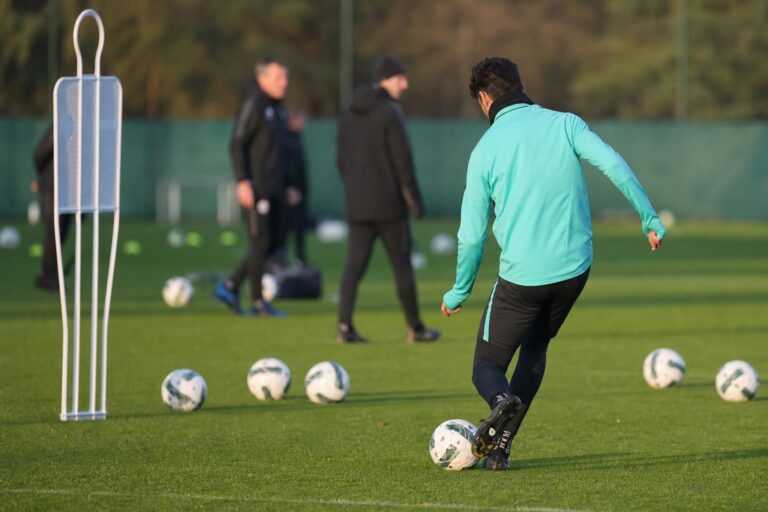 Training van OH Leuven in aanloop naar het nieuwe seizoen