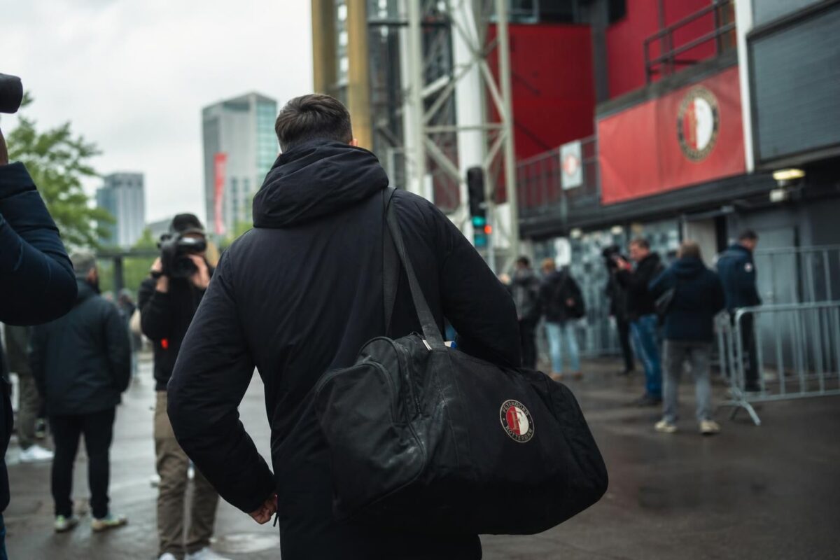 Sfeerbeeld rond Feyenoord en de komst van Charles Vanhoutte in Rotterdam