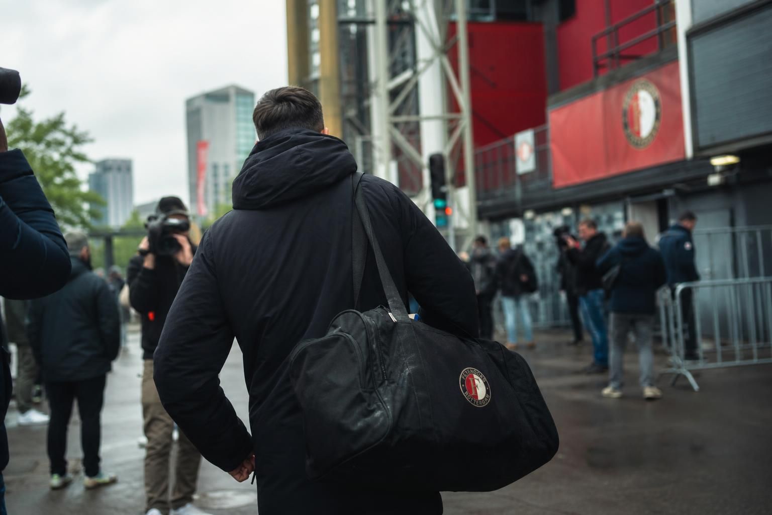 Sfeerbeeld rond Feyenoord en de komst van Charles Vanhoutte in Rotterdam