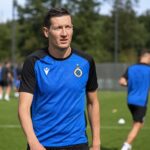 Hans Vanaken in Club Brugge-context tijdens de voorbereiding
