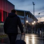 Transfergerichte sfeer rond Zulte Waregem met focus op de Gaverbeek en geen herkenbare gezichten