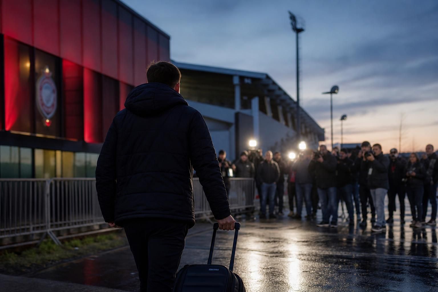 Transfergerichte sfeer rond Zulte Waregem met focus op de Gaverbeek en geen herkenbare gezichten