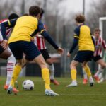 Union ging in een besloten oefenduel tegen PSV uiteindelijk met 7-3 onderuit.