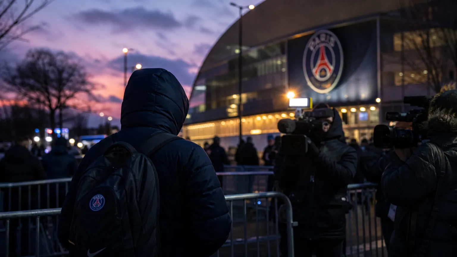 Transfercontext rond Bradley Barcola en PSG met gespannen stadionsfeer