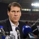 Rudi Garcia bij de Rode Duivels voor de WK-wedstrijd tegen de Verenigde Staten