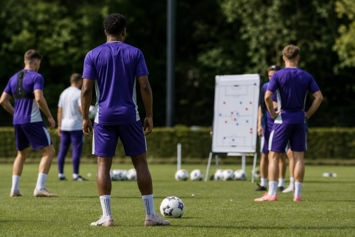 RSC Anderlecht bereidt zich voor op de Europese wedstrijd tegen Hammarby