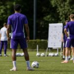 RSC Anderlecht bereidt zich voor op de Europese wedstrijd tegen Hammarby