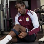 Amadou Onana begint aan zijn revalidatie na een zware knieblessure op het WK