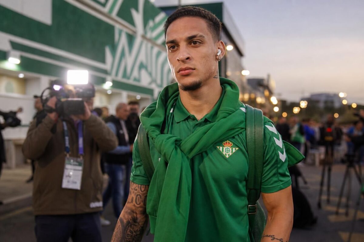 Antony in Real Betis-context na de interesse van Bayern München en Vincent Kompany