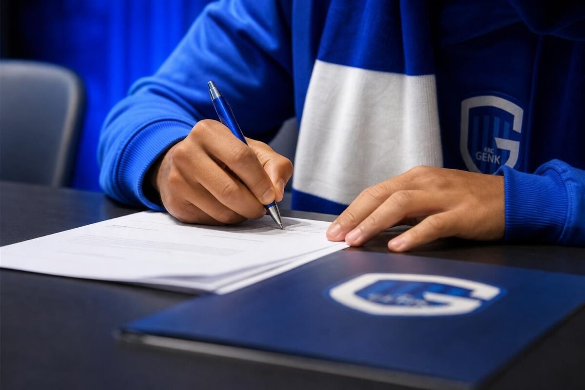 Contractmoment bij KRC Genk rond jong talent zonder herkenbare gezichten