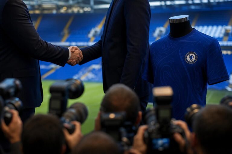 Transferpresentatie in Chelsea-sfeer na de officiële komst van Morgan Rogers