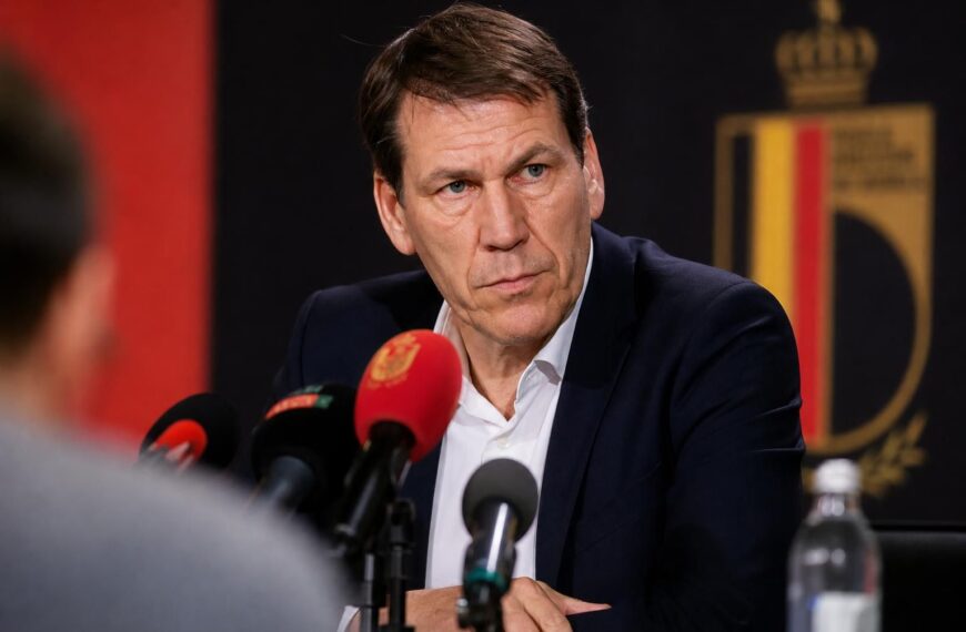 Rudi Garcia in een gespannen perscontext bij de Rode Duivels