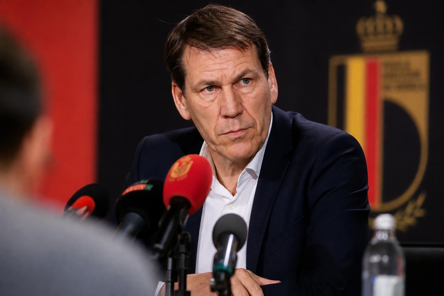 Rudi Garcia in een gespannen perscontext bij de Rode Duivels
