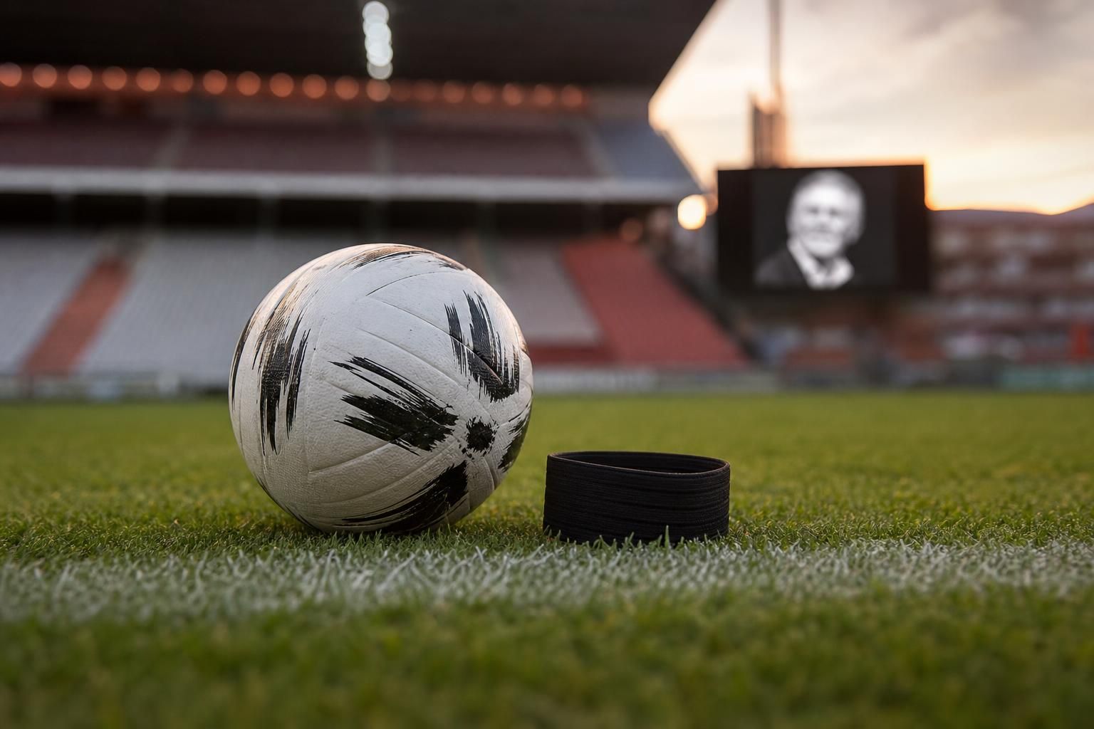 Stille voetbalhulde in een Belgisch stadion na het overlijden van Erwin Vandendaele