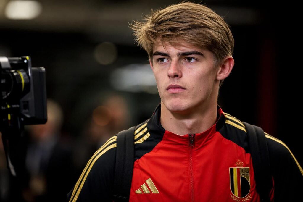 charles-de-ketelaere-psg-transferinteresse Charles De Ketelaere bij de Rode Duivels in de context van transferinteresse van PSG