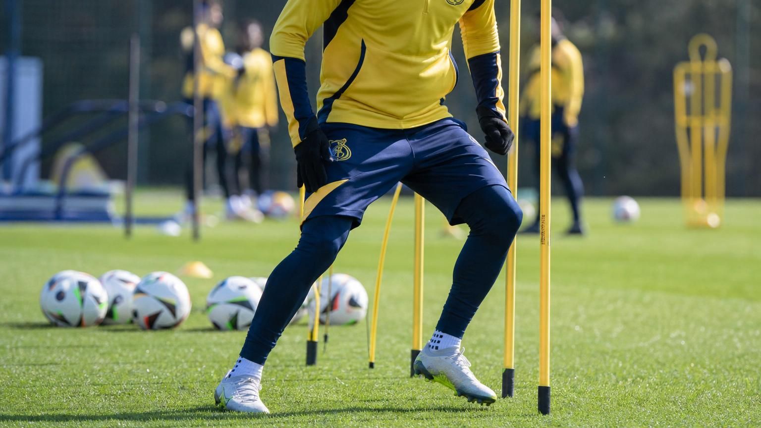 Trainingssfeer bij Union na het positieve medische nieuws over Anan Khalaili.
