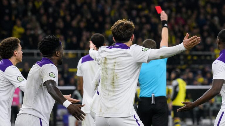 Anderlecht beleeft een gespannen Europese avond tegen Hammarby na een late rode kaart