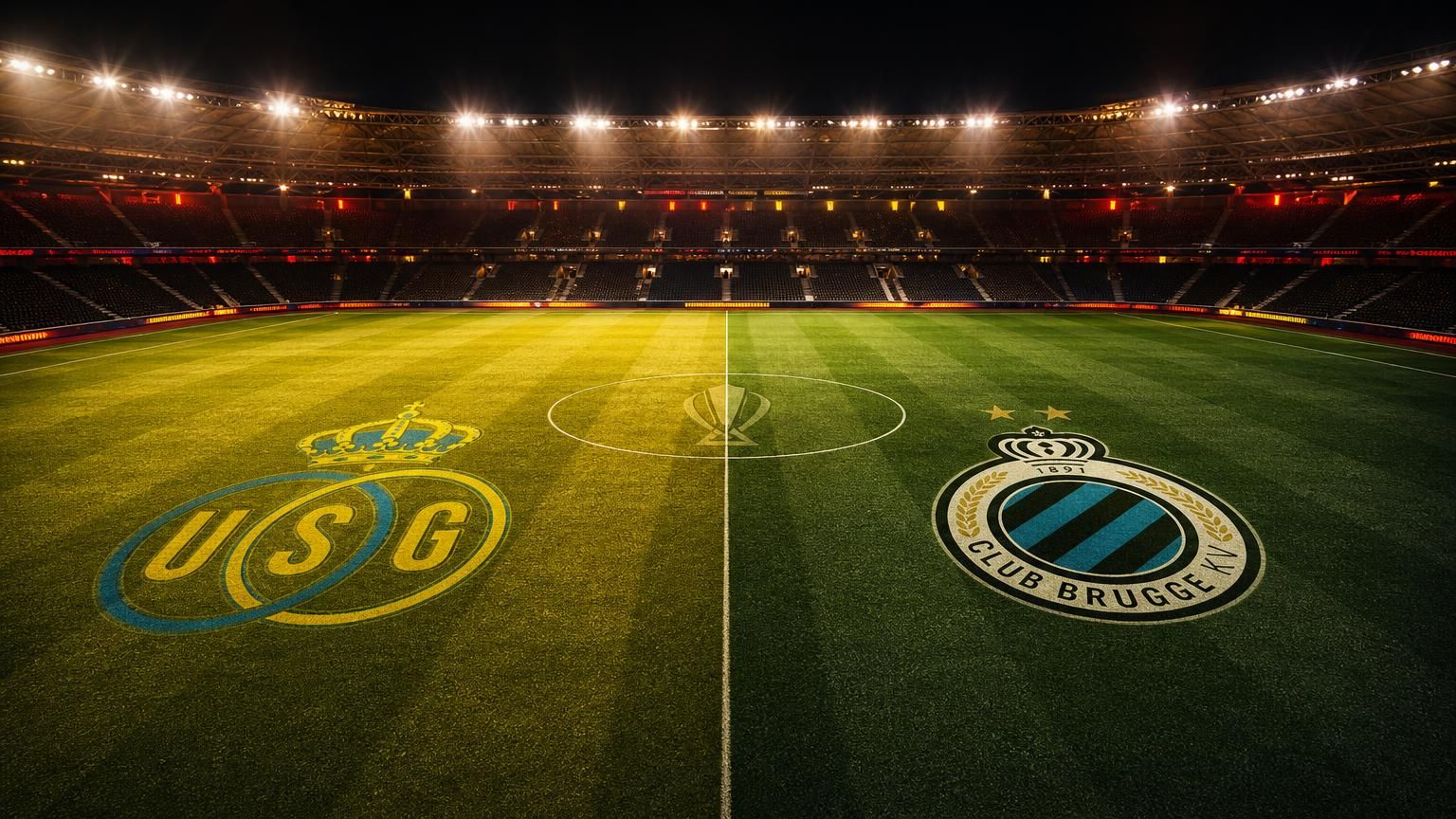 Union SG wint de Belgische Supercup na strafschoppen tegen Club Brugge