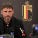 Mark van Bommel in perscontext als nieuwe bondscoach van de Rode Duivels