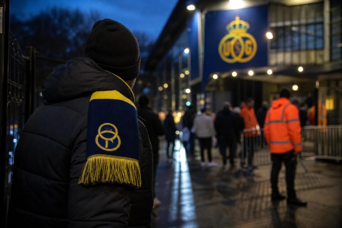 Transfercontext rond Union met stadionomgeving en geen herkenbare gezichten