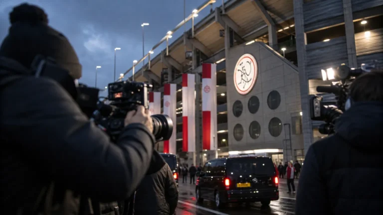 Transfercontext bij Ajax rond Kasper Dolberg door de nakende komst van Tolu Arokodare