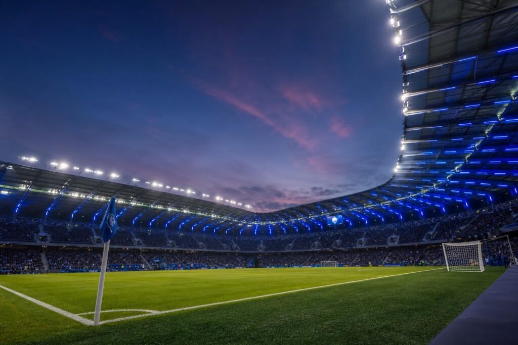 krc-genk-cegeka-arena-training-center-toekomst Cegeka Arena van KRC Genk met moderne stadionbeleving