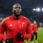 Romelu Lukaku in een gefocuste Rode Duivels-context richting een WK-duel