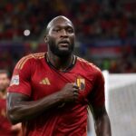 Romelu Lukaku viert een moment bij de Rode Duivels