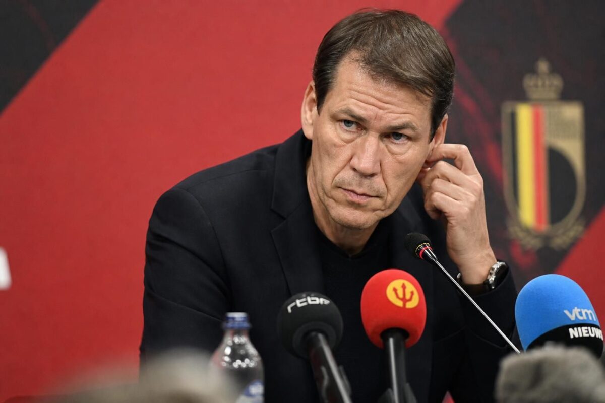 Rudi Garcia in een gespannen perscontext bij de Rode Duivels
