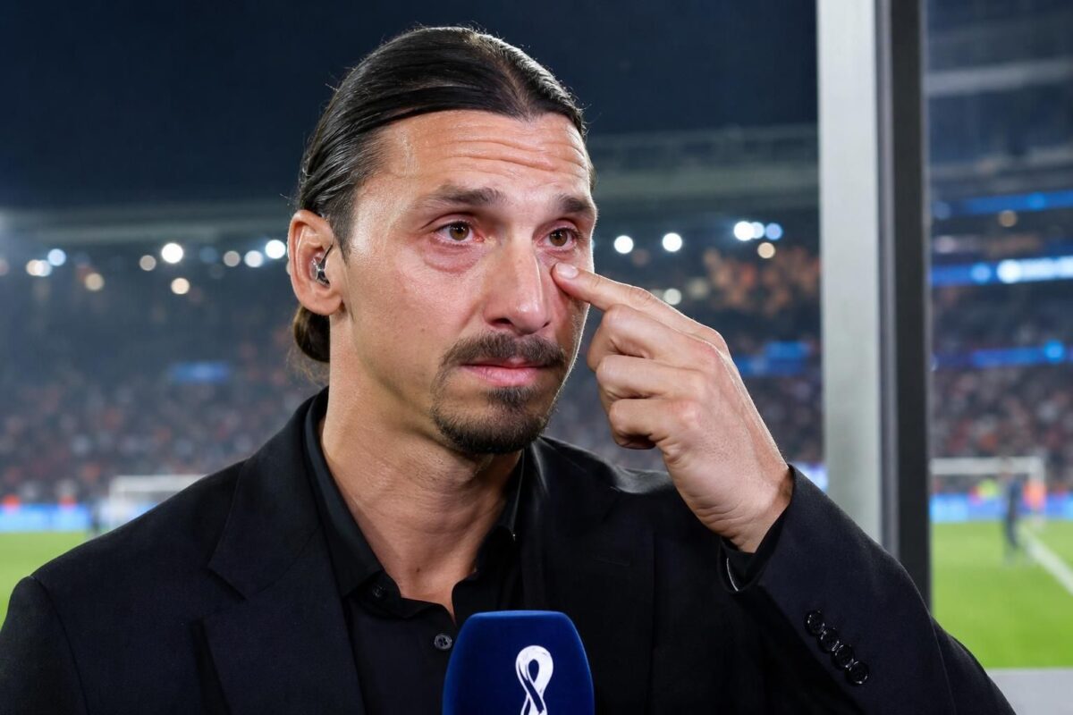 Zlatan Ibrahimovic reageert emotioneel op het WK-verhaal van Kaapverdië na de match tegen Argentinië.