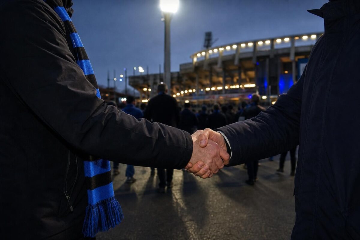 Sfeerbeeld rond Club Brugge en de transferdruk rond Nicolo Tresoldi