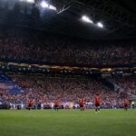 Een geladen stadionomgeving in Seattle voor de WK-achtste finale tussen België en de Verenigde Staten.