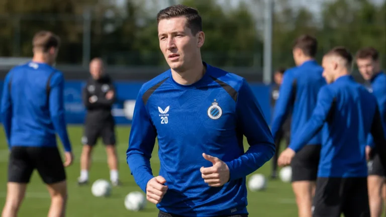 Hans Vanaken traint opnieuw mee bij Club Brugge in aanloop naar het duel met Union.