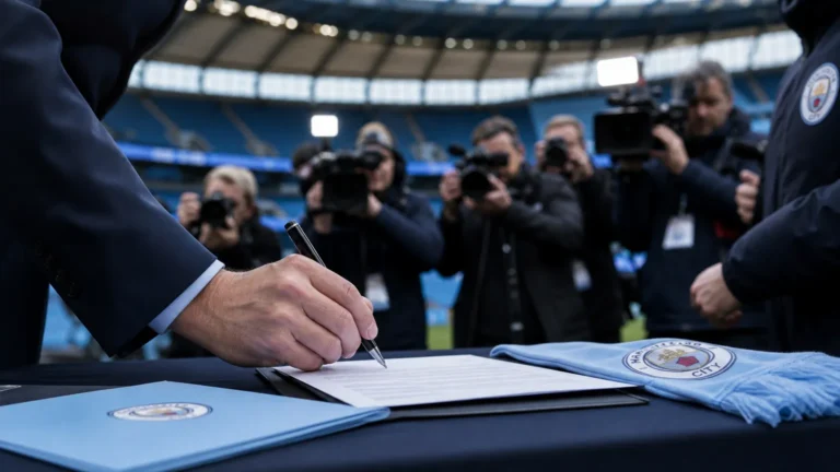 Persmoment in Manchester City-sfeer rond de contractverlenging van Josko Gvardiol