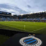 Jan Breydelstadion in gebruik met blauw-zwarte Club Brugge-accenten