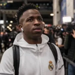 Vinícius Júnior in Real Madrid-context tijdens transfergeruchten rond Arsenal