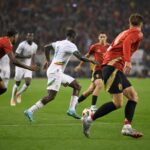De Belgische defensie onder druk tijdens een WK-duel tegen Senegal