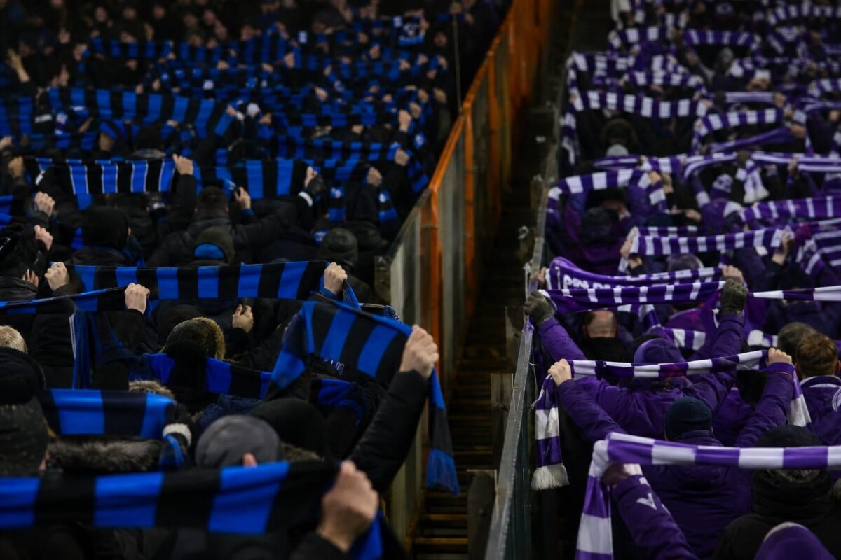 Supporterssfeer rond de rivaliteit tussen Club Brugge en RSC Anderlecht
