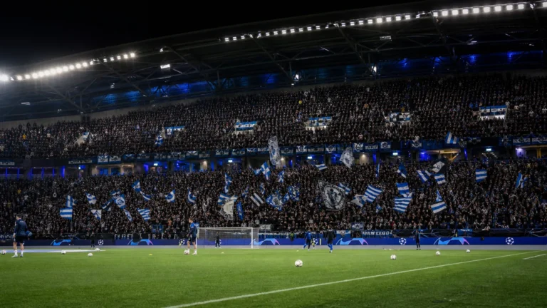 Europese wedstrijdsfeer rond KAA Gent in eigen stadion voor de return tegen LNZ Cherkasy