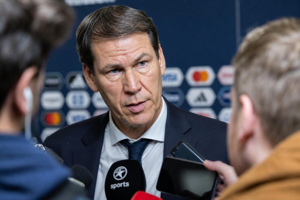 Rudi Garcia reageert na de WK-zege van de Rode Duivels tegen de Verenigde Staten