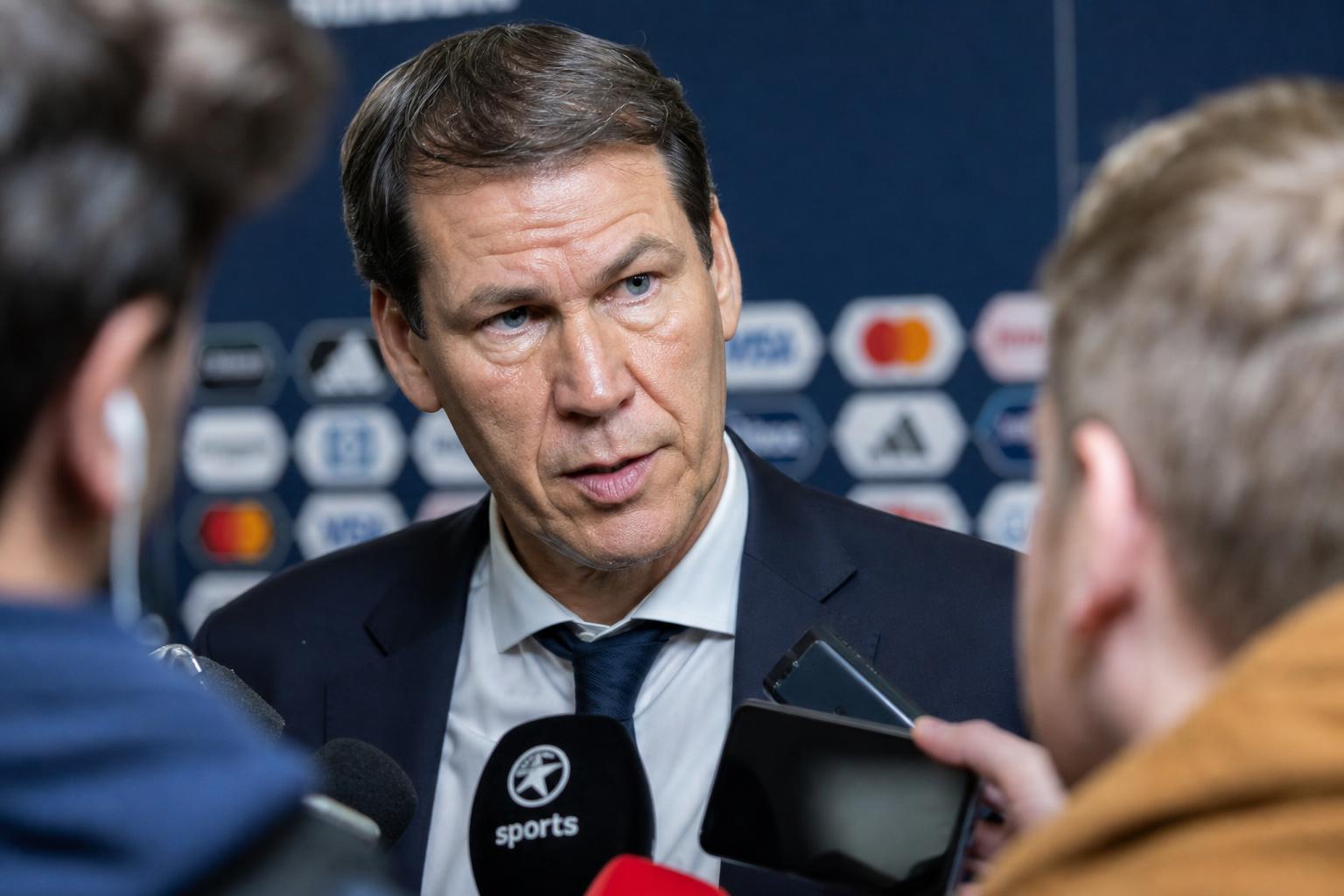 Rudi Garcia reageert na de WK-zege van de Rode Duivels tegen de Verenigde Staten