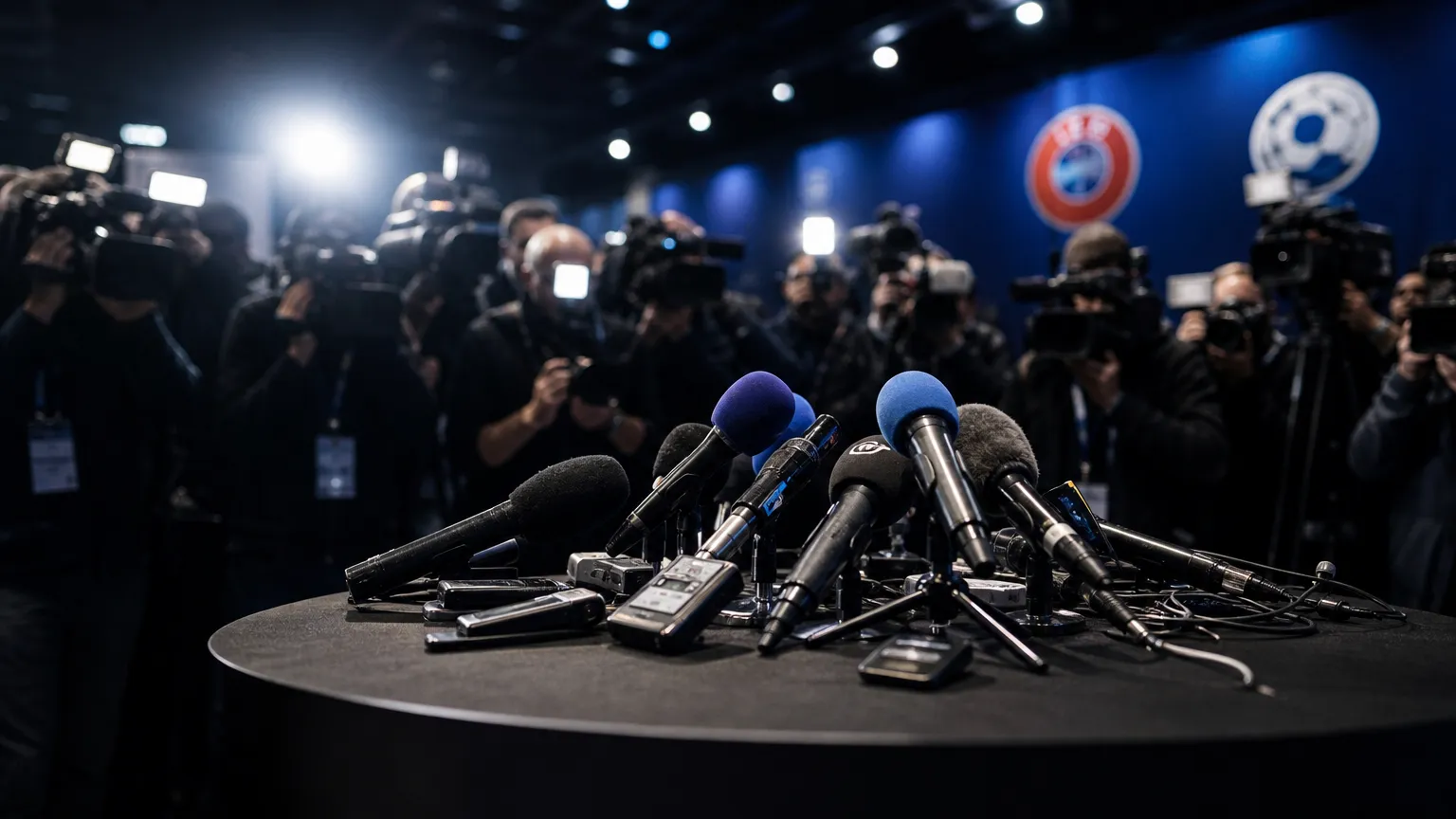 Gespannen perscontext rond het conflict tussen UEFA en FIFA