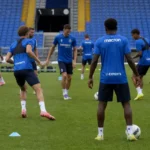 Brede training van Club Brugge in het Jan Breydelstadion