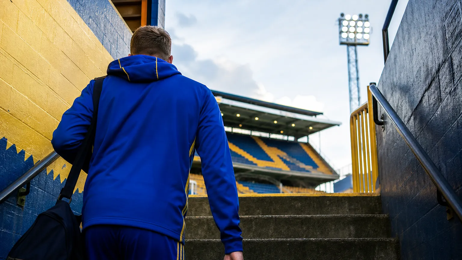 Transferbeeld rond SK Beveren na de officiƫle terugkeer van Yoni Gomis
