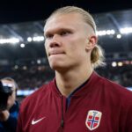 Erling Haaland in een WK-context met groeiende transferdruk rond Manchester City en Real Madrid