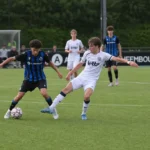 Brede actie tijdens een jeugdwedstrijd van Club Brugge