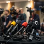 Perscontext rond het internationale voetbal met spanning over de toekomst van het WK