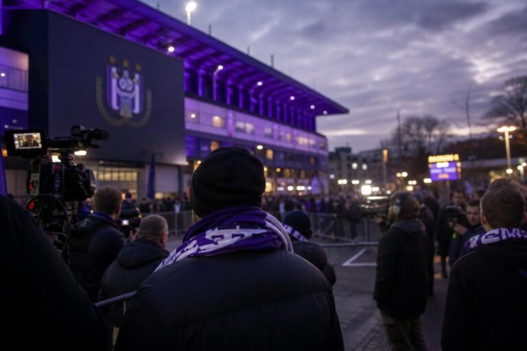 Transfergeruchten rond Mario Stroeykens zorgen voor spanning bij RSC Anderlecht.