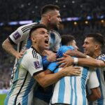 Lionel Messi tijdens een intense WK-wedstrijd van Argentinië tegen Egypte