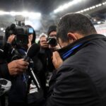 Emotionele perszone na een wedstrijd van Argentinië zonder herkenbare gezichten